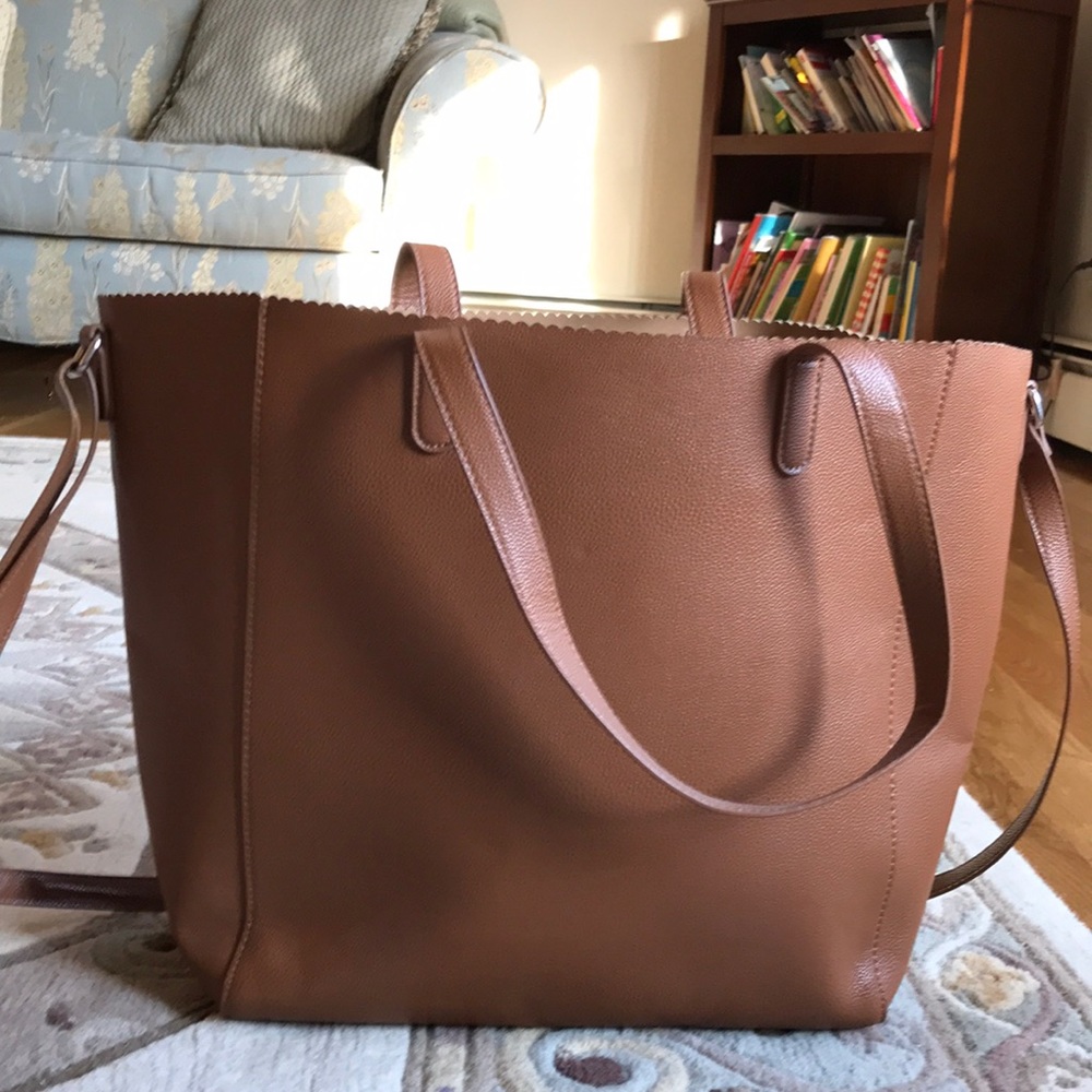 Joe fresh faux leather cross body